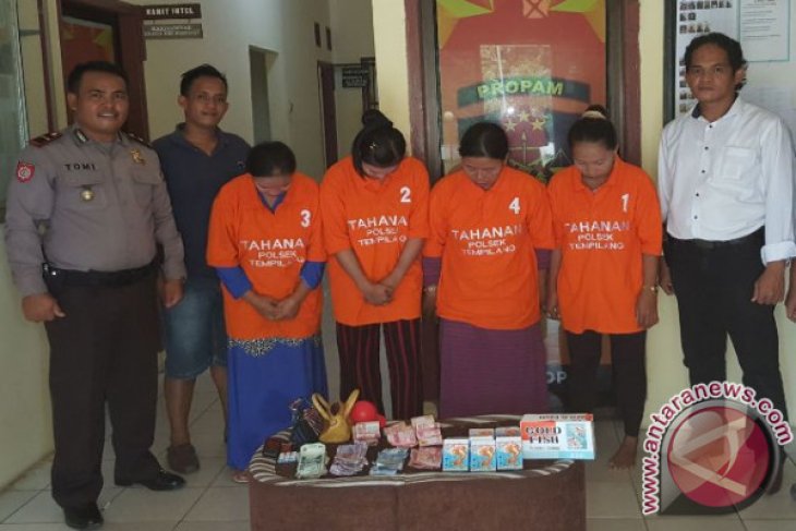 Polres Gorontalo Menangkap Ibu Rumah Tangga yang Jadi Agen Judi