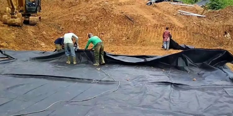 Metode pemasangan geotekstil
