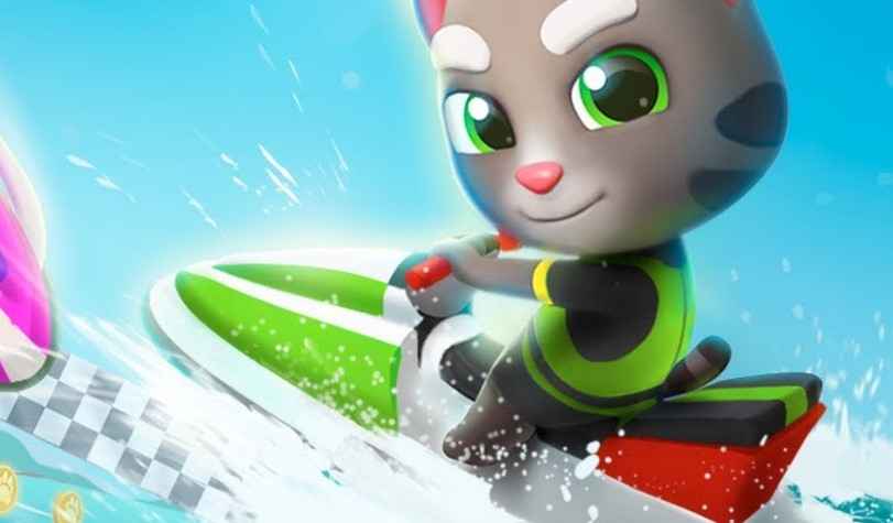talking tom jetski 2