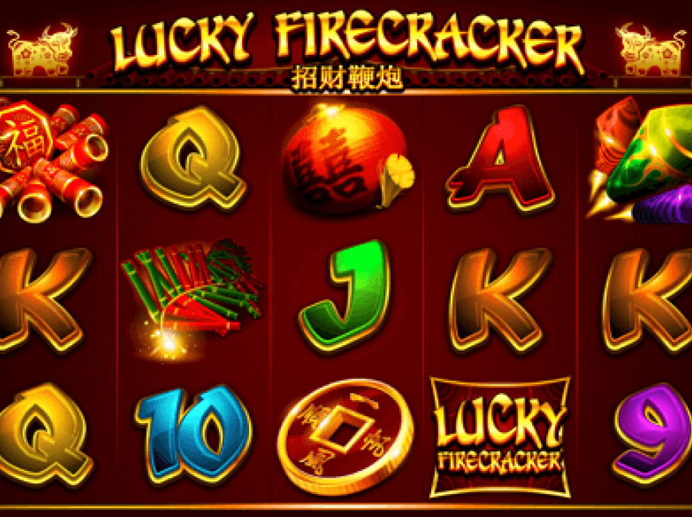 Firecracker slot machine 