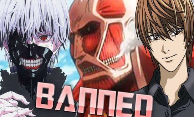 anime yang dilarang di dunia