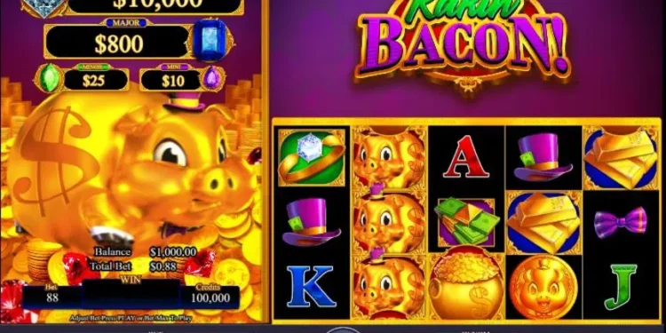 how to win rakin' bacon slot machine