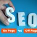 perbedaan seo on page dan seo off page