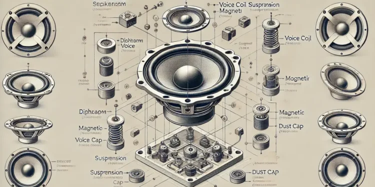 komponen speaker