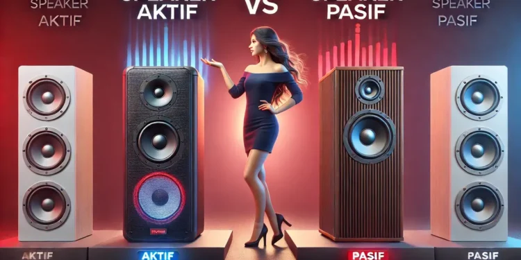 perbedaan speaker aktif dan pasif